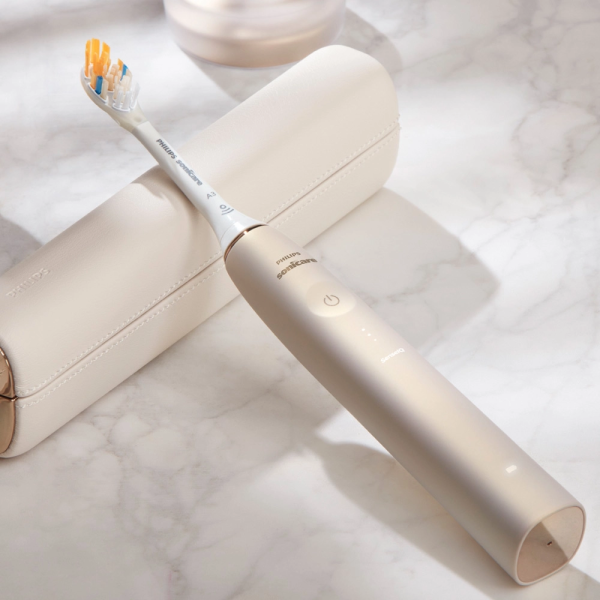 Электрическая зубная щетка Philips Sonicare Prestige 9900 HX9992/11, бежевая