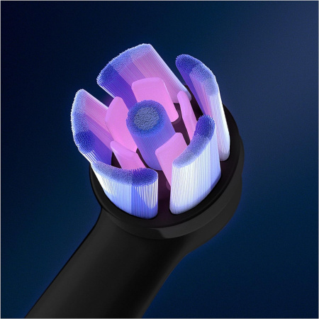 БЛИСТЕР ИЗ 6 насадок ORAL-B iO Radiant White, черные