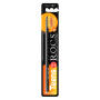 Зубная щетка R.O.C.S. Teens модельная Средняя (12-18 лет) ЧЕРНАЯ