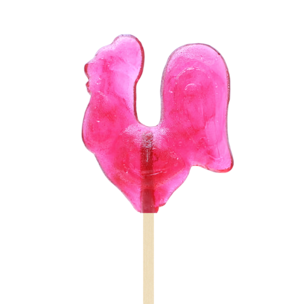 НАБОР 10 ШТ - Леденец с ксилитом Петушок, с логотипом ДентМарт, 12 гр.