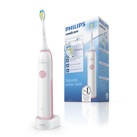 HX3292/44 - звуковая щетка PHILIPS Sonicare CleanCare+ (БЕЛО-РОЗОВАЯ)
