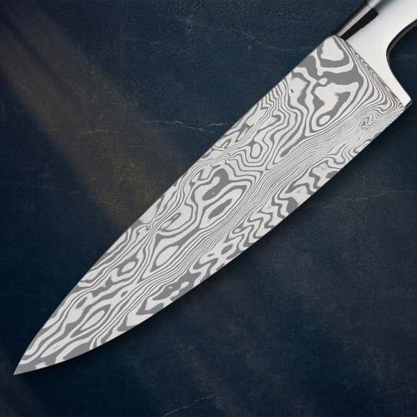 1880399998 Шеф нож WMF Grand Gourmet Damasteel 20 см 1880399998 Шеф нож WMF Grand Gourmet Damasteel 20 см