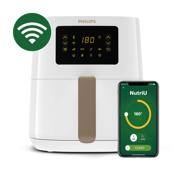 Фритюрница Philips HD9255/30, белая Фритюрница Philips HD9255/30, белая