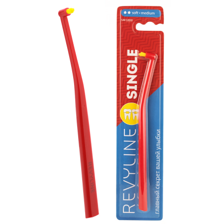 Монопучковая щетка Revyline SM 1000 КРАСНАЯ Монопучковая щетка Revyline SM 1000 КРАСНАЯ