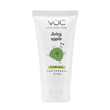 Детская зубная паста VOC kids F 1480 ppm "Сочное яблоко", 50 мл