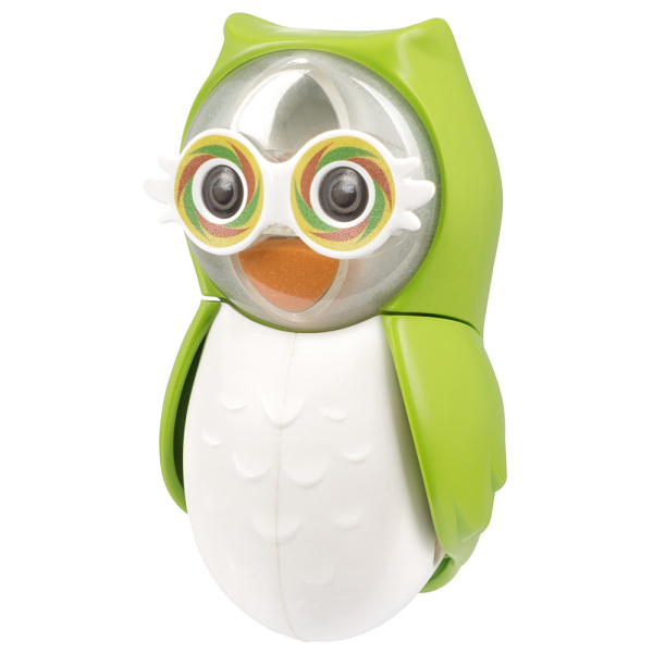 Держатель Flipper OWL EARTHY для зубной щетки со встроенными песочными часами Зеленый Держатель Flipper OWL EARTHY для зубной щетки со встроенными песочными часами Зеленый