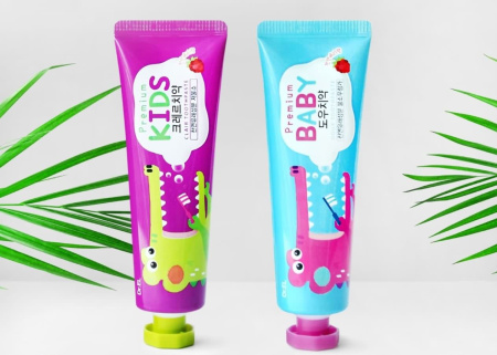 Детская зубная паста Dr.EL Premium BABY без фтора (0+), 100 г