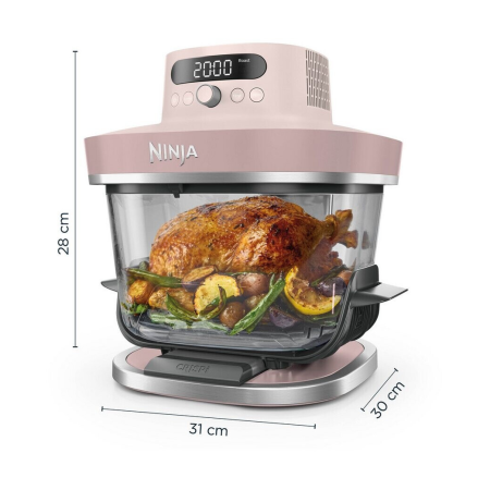 Аэрогриль Ninja Crispi Pro AS101EURS, розовый
