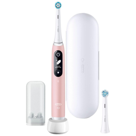 Электрическая зубная щетка ORAL-B iO Series 6N Pink Sand, 2 насадки