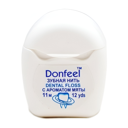 Зубная нить Donfeel "Mini dental floss", 11 м
