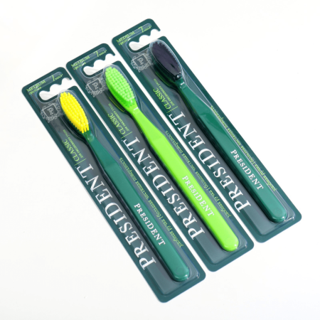 Зубная щетка PresiDENT Classic (Большая головка) 7 мил Зубная щетка PresiDENT Classic (Большая головка) 7 мил