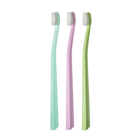 Набор зубных щеток SWISSDENT Profi Whitening, Soft (3 шт)