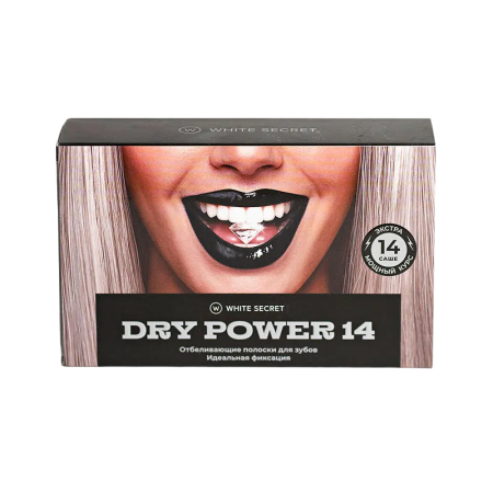Отбеливающие полоски White Secret Dry Power, 14 саше Отбеливающие полоски White Secret Dry Power, 14 саше