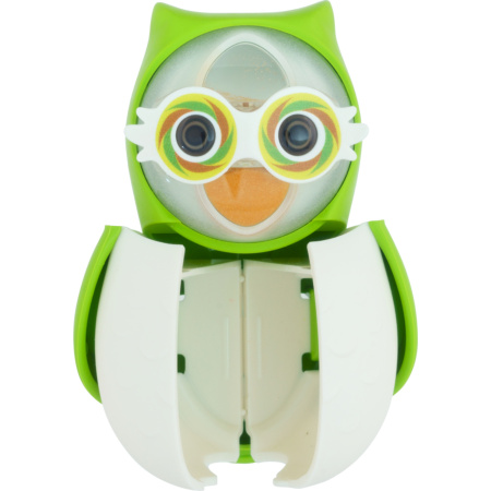 Держатель Flipper OWL EARTHY для зубной щетки со встроенными песочными часами Зеленый Держатель Flipper OWL EARTHY для зубной щетки со встроенными песочными часами Зеленый