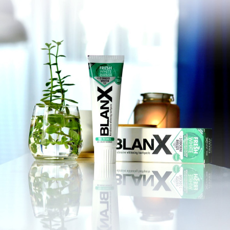 Отбеливающая зубная паста BlanX Fresh White, 75 мл