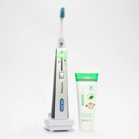 Ультразвуковая зубная щетка Emmi-Dent 6 Platinum Carbon Карбон