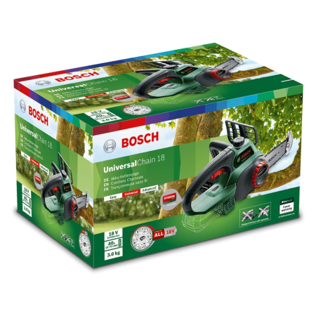 Аккумуляторная пила BOSCH UniversalChain 18, 18 В
